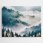 Misty Mountains Jigsaw Puzzle Gallery Image 1