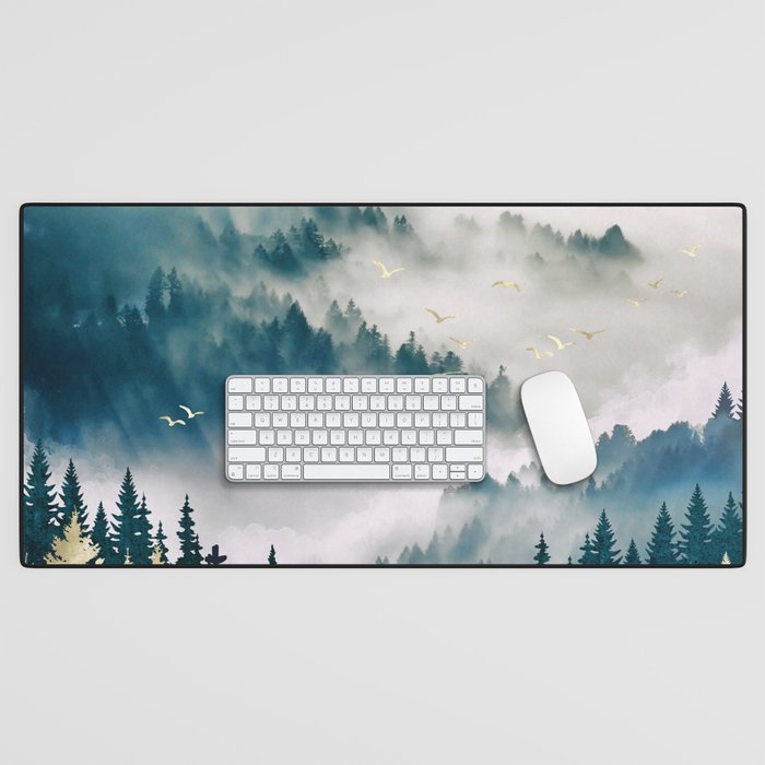 Misty Mountains Desk Mat Gallery Image 1