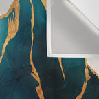 Golden Waterfall Wall Tapestry Gallery Image 3