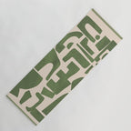 Organic Contemporary Modern Shapes 03 Yoga Mat Gallery Image 1