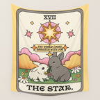 The Star Tarot Card Wall Tapestry Gallery Image 4