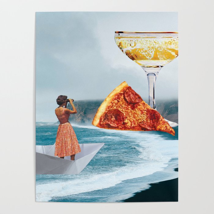 Sighting (Champagne & Pizza) Poster Gallery Image 4