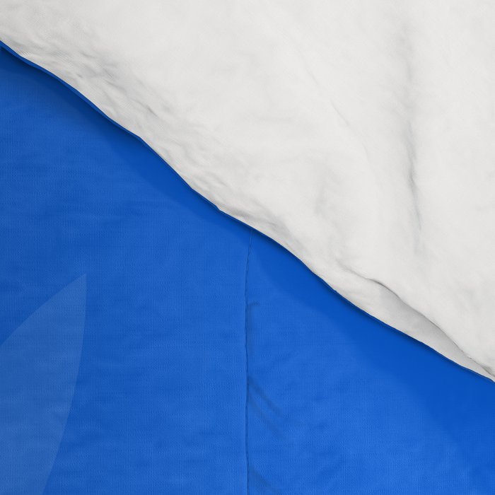 soft blue starflower Comforter Gallery Image 4