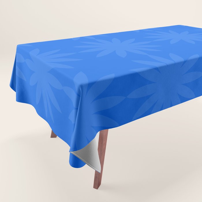 soft blue starflower Tablecloth Gallery Image 1