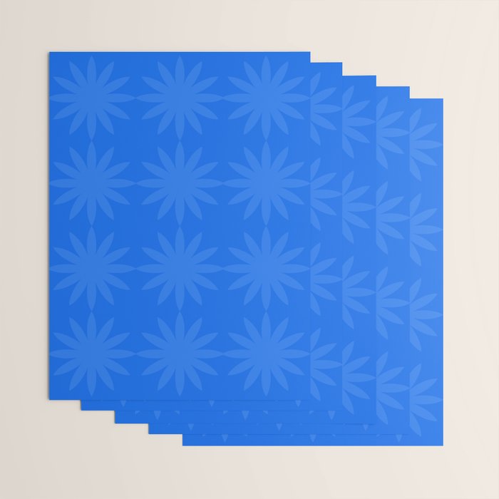 soft blue starflower Wrapping Paper Gallery Image 3