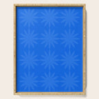 soft blue starflower Serving Tray Gallery Image 1