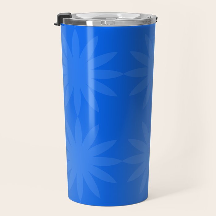 soft blue starflower Travel Mug Gallery Image 3