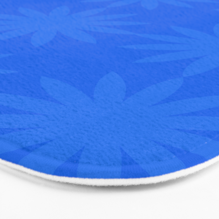 soft blue starflower Bath Mat Gallery Image 3