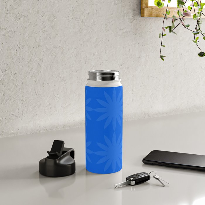 soft blue starflower Water Bottle Gallery Image 4