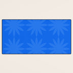 soft blue starflower Desk Mat Gallery Image 3