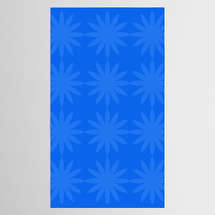 soft blue starflower Tablecloth Gallery Image 2