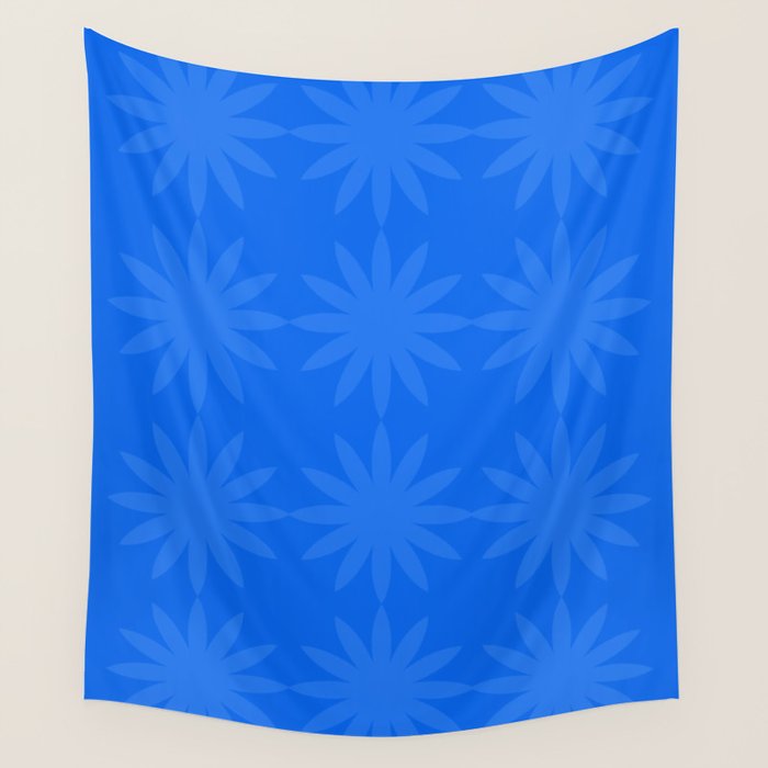 soft blue starflower Wall Tapestry Gallery Image 4