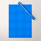 soft blue starflower Wrapping Paper Gallery Image 1