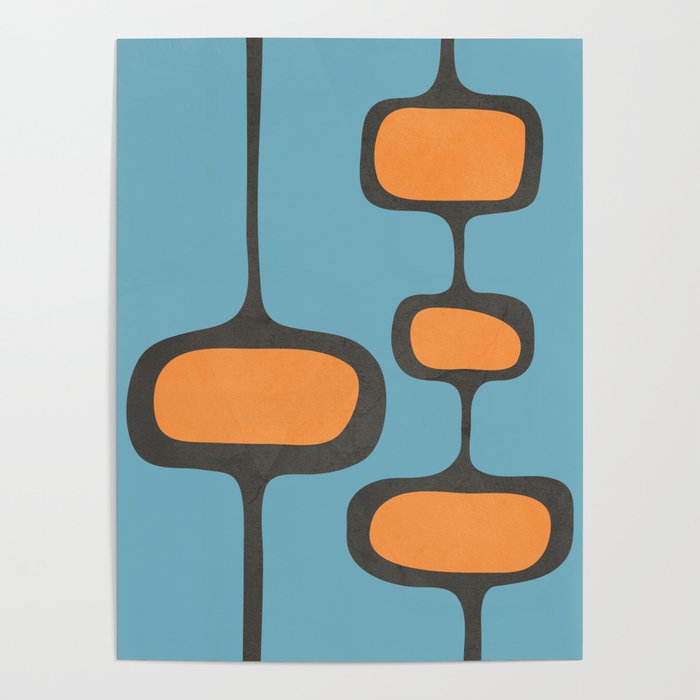 Mid-Century Modern Abstract Art 17 Poster Gallery Image 4