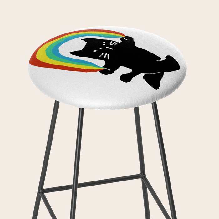Rainbow cat Stool Gallery Image 2