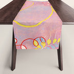 Hilma af Klint "The Ten Largest, No. 08, Adulthood, Group IV" Table Runner Gallery Image 1