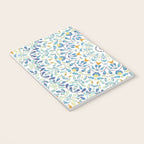 Beautiful Mint Green & White Moroccan Mandala Art Notebook Gallery Image 3