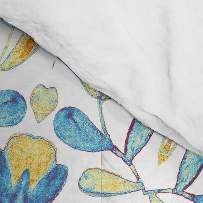 Beautiful Mint Green & White Moroccan Mandala Art Comforter Gallery Image 4