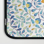 Beautiful Mint Green & White Moroccan Mandala Art Laptop Sleeve Gallery Image 3