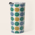 Retro Summer Daisies X Travel Mug Gallery Image 3