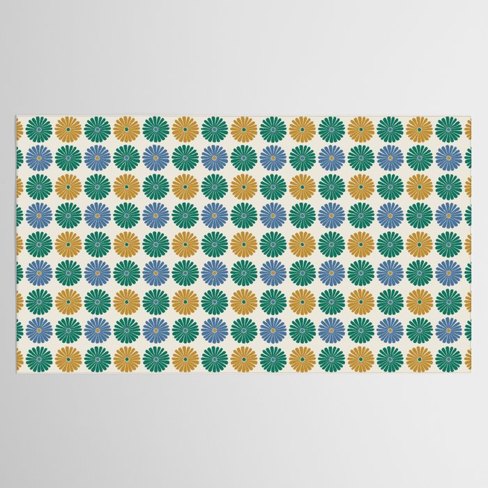 Retro Summer Daisies X Tablecloth Gallery Image 2