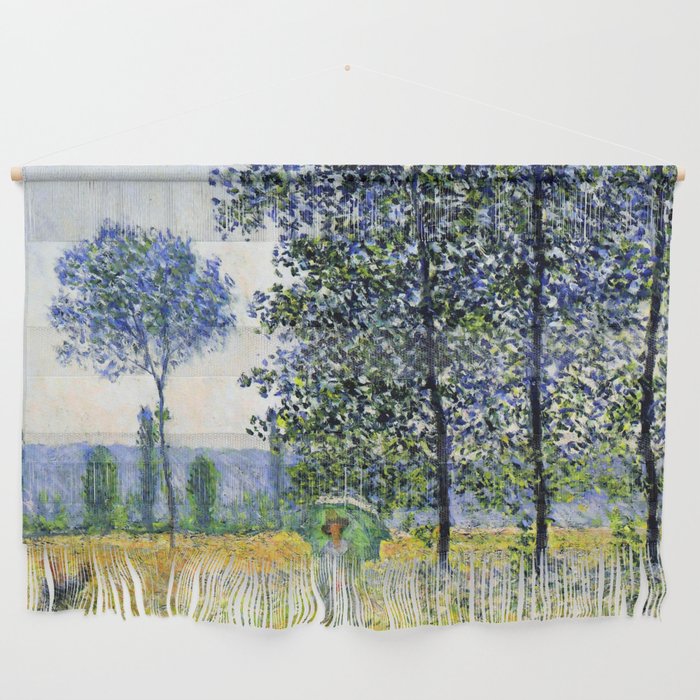Claude Monet "Sunlight Effect under the Poplars", 1887 Wall Hanging Gallery Image 1