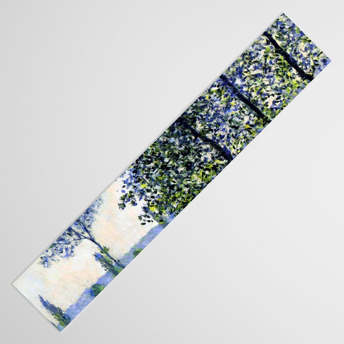 Claude Monet "Sunlight Effect under the Poplars", 1887 Table Runner Gallery Image 3