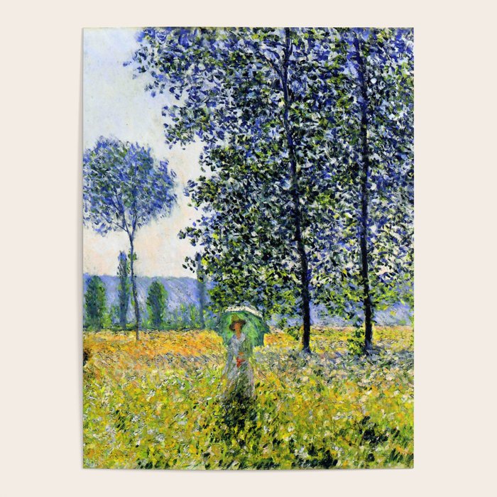Claude Monet "Sunlight Effect under the Poplars", 1887 Poster Gallery Image 4