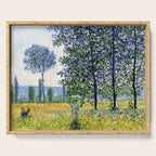 Claude Monet "Sunlight Effect under the Poplars", 1887 Serving Tray Gallery Image 1