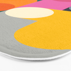 Modern Geometric 85A Bath Mat Gallery Image 3