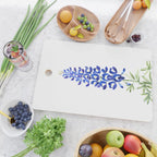 Texas bluebonnet in watercolor Cutting Board Gallery Image 2
