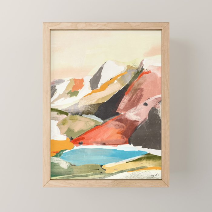 Mountain Mini Art Print Gallery Image 1