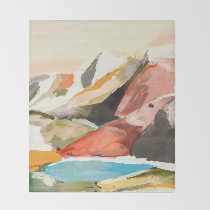 Mountain Throw Blanket Gallery Image 2