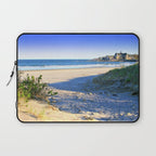 The Towers - Narragansett Town Beach, Rhode Island Laptop Sleeve Gallery Image 1
