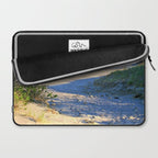 The Towers - Narragansett Town Beach, Rhode Island Laptop Sleeve Gallery Image 2