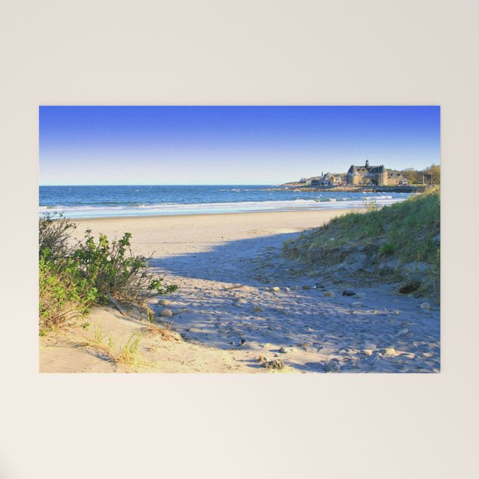The Towers - Narragansett Town Beach, Rhode Island Welcome Mat Gallery Image 1