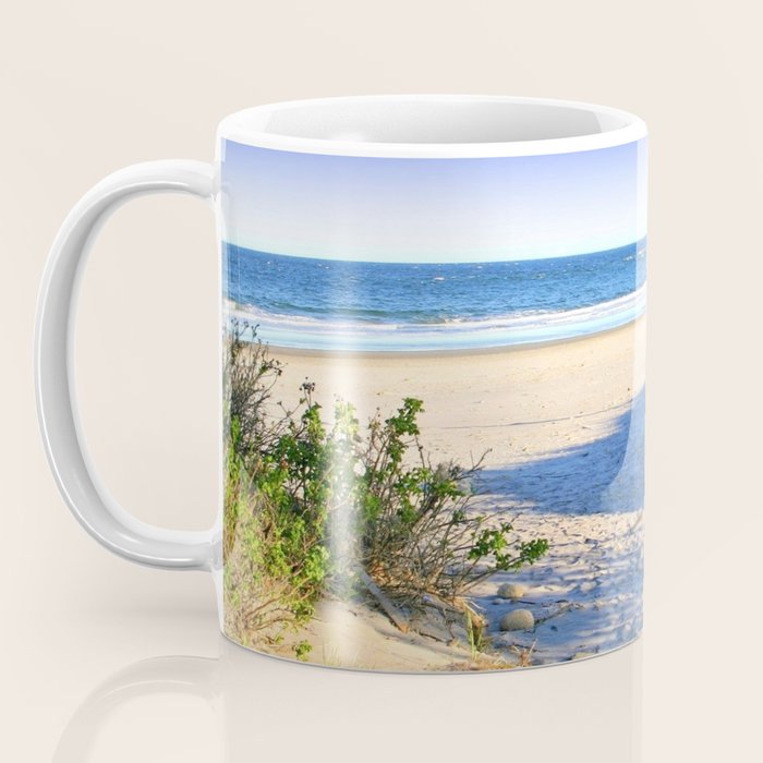 The Towers - Narragansett Town Beach, Rhode Island Coffee Mug Gallery Image 3