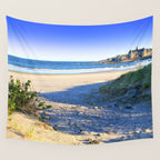 The Towers - Narragansett Town Beach, Rhode Island Wall Tapestry Gallery Image 4