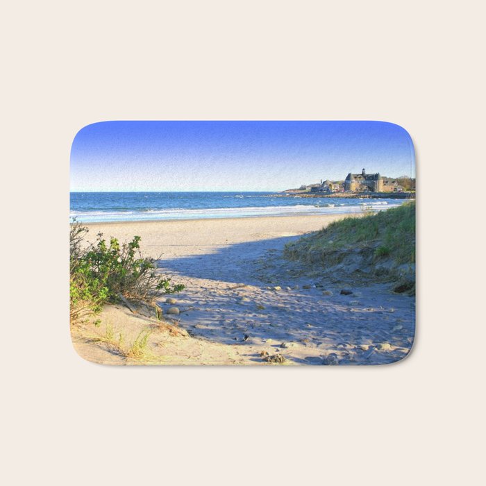 The Towers - Narragansett Town Beach, Rhode Island Bath Mat Gallery Image 1