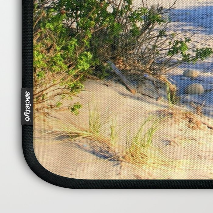 The Towers - Narragansett Town Beach, Rhode Island Laptop Sleeve Gallery Image 3