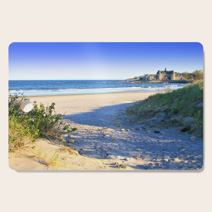 The Towers - Narragansett Town Beach, Rhode Island Cutting Board Gallery Image 1