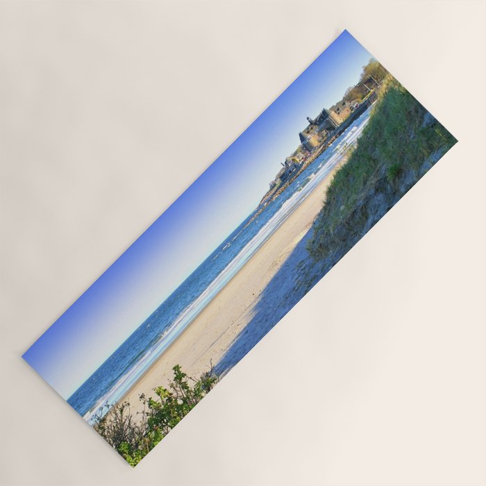 The Towers - Narragansett Town Beach, Rhode Island Yoga Mat Gallery Image 1