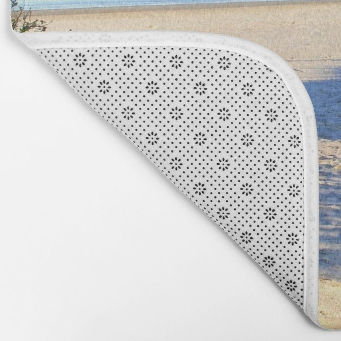 The Towers - Narragansett Town Beach, Rhode Island Bath Mat Gallery Image 2