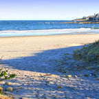 The Towers - Narragansett Town Beach, Rhode Island Coffee Mug Gallery Image 2