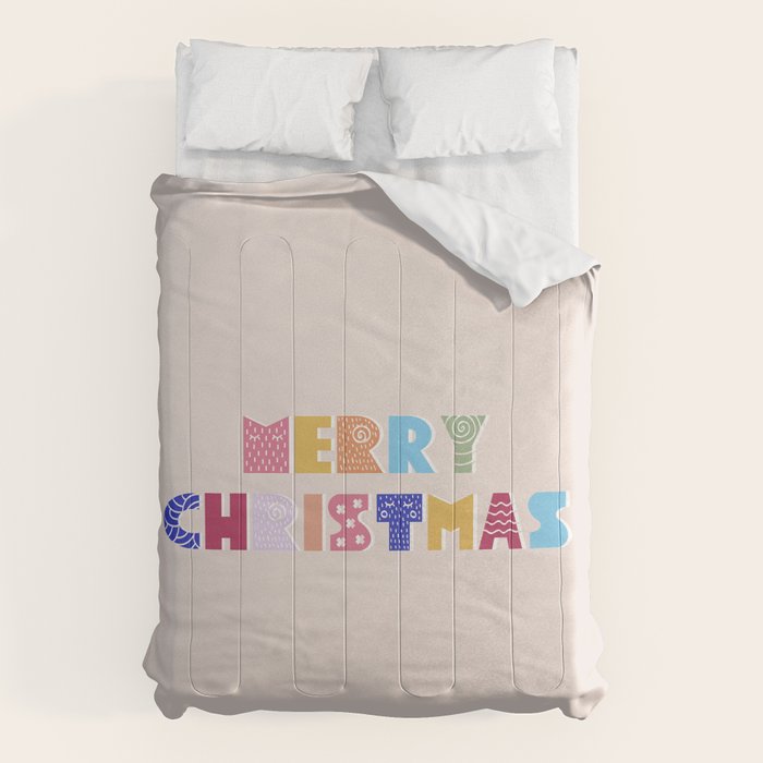 MERRY CHRISTMAS Comforter Gallery Image 6