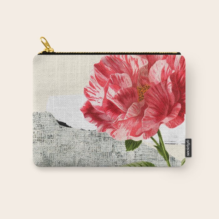 minimal collage/ landscape flower Carry All Pouch Gallery Image 1
