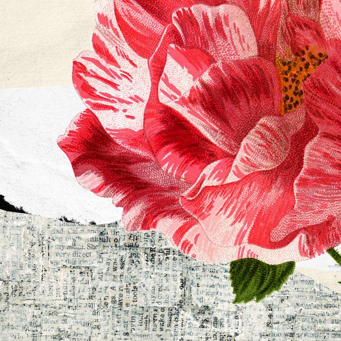 minimal collage/ landscape flower Coffee Mug Gallery Image 2