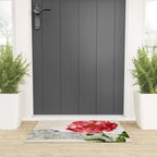 minimal collage/ landscape flower Welcome Mat Gallery Image 3