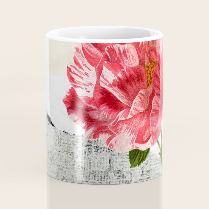 minimal collage/ landscape flower Coffee Mug Gallery Image 4