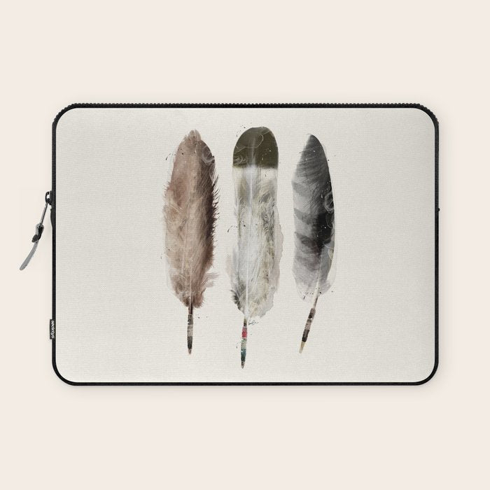 nature feathers Laptop Sleeve Gallery Image 1